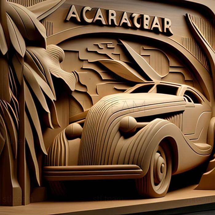3D модель Packard Caribbean (STL)